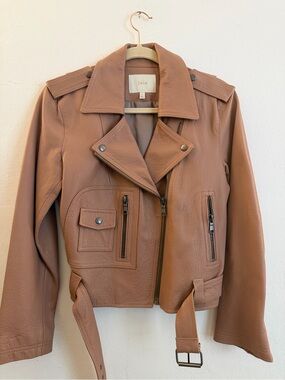 Joie ondra Leather Jacket size small NWOT never worn $898